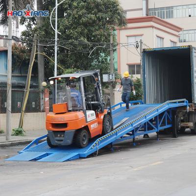 China 5-15 toneladas Rampas móviles de embarque en el muelle Rampas manuales temporales en el muelle en venta