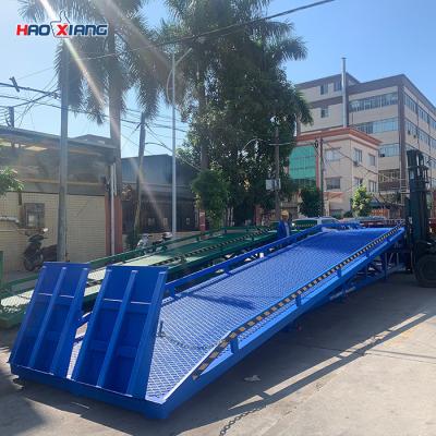 China Ground 10T Portable Loading Dock Yard Ramp Moveable Dock Ramp for sale