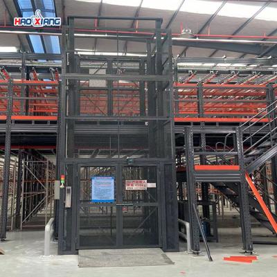 China Hydraulic Cargo Lift Elevator 1t-20t Warehouse Cargo Lift Customized Load for sale