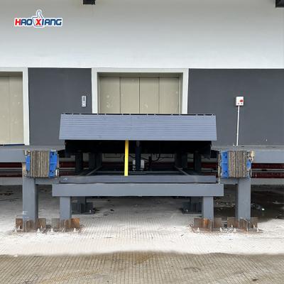 China 20T Mechanical Loading Dock Leveler Warehouse Blue Giant Dock Leveler for sale