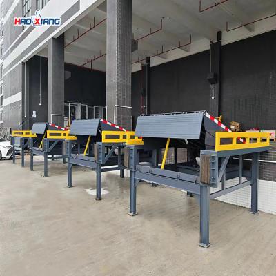 China 10000kg Forklift Yard Ramp Steel Hyd Ramp For Container Loading for sale