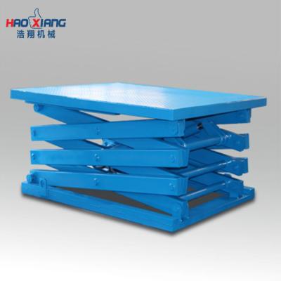 China 4000kg Small Electric Lift Platform 6.5m Height Stationary Scissor Lift for sale