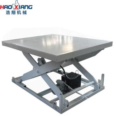 China Electric Stationary Lift Table 4T Stationary Scissor Lift Mechanism for sale