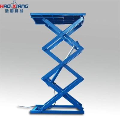 China 5m Lifting Height Stationary Lift Table Fixed Scissor Lift For Industrial for sale