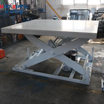 China 4 Ton Stationary Scissor Lift Table 5m Fixed Scissor Lift Platform for sale