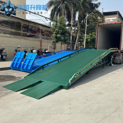 China 10T Movable Dock Ramp Portable Loading Ramp For Unloading Trucks for sale
