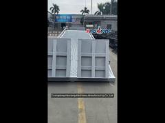 11m mobile dock ramp hydraulic ramp for container unloading