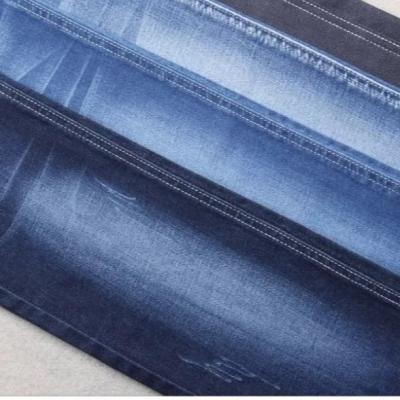 China Super Stretch 12% Tencel Cotton Fabric 108gsm Lyocell Denim Yarn Dyed for sale