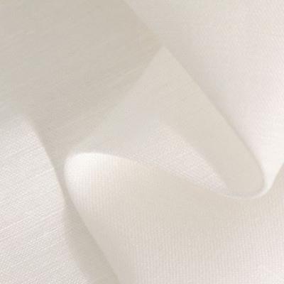 China White 60×62 209 Gsm Tencel Linen Fabric Slub Double Twill Tencel Cotton for sale