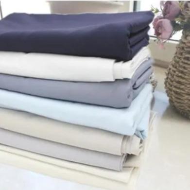 China Soft White Tencel Cotton Sheets Cotton Tencel Blend Fabric Strong Warmth for sale