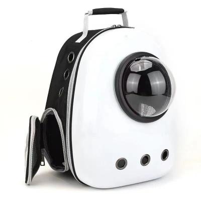 China High Quality Stocked Cat Bags Transparent Dog Cat Pet Carrier Backpack Space Capsule Backpack zu verkaufen