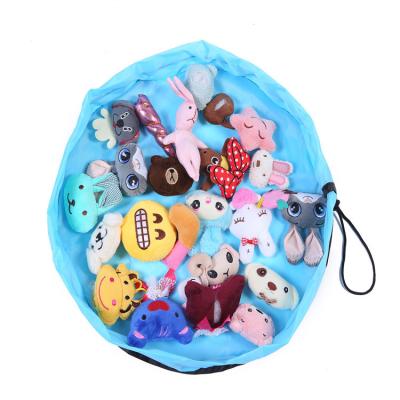 China Portable Folding Drawstring Pouch Toy Storage Bag Cover Organizer for sale