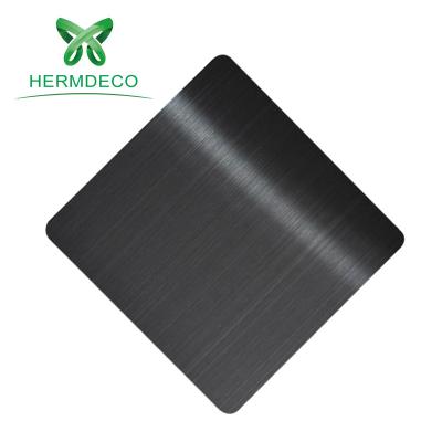 China Decoration & Netting 201 304 Hairlines Stainless Steel Sheet Plate Color Coated Hairline Brushed SS Sheet for sale