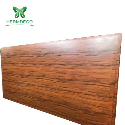 China Decoration & Dubai Style Stainless Steel Sheets 1.5mm Laminated Wood Wall Cladding 304 Price for sale