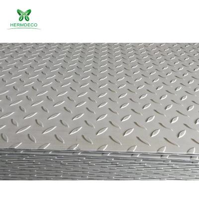 China Manufacturing Building Materials JIS 304 Stainless Steel Checkered Plate Floor Skidproof Decoration And Sheet for sale