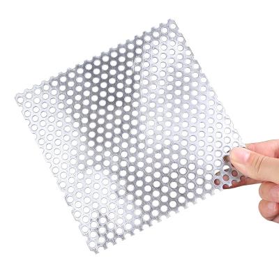 China Decoration 304 304l SS Perforated Stainless Steel Sheet Coils For Exterior Decoration for sale