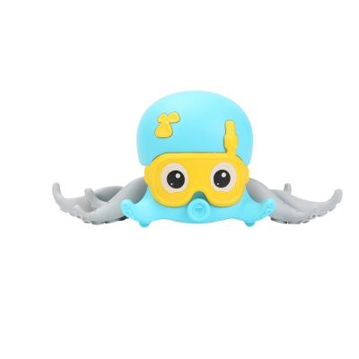 China Developmental Intellectual Wholesale Octopus Toys Rope Game Octopus Baby Bathroom Walking Amphibious Toys for sale