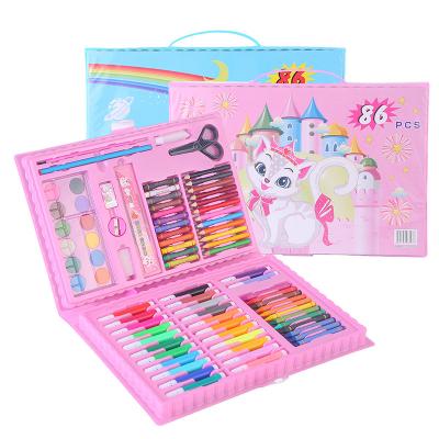 China DIY Paint Water Color Art Set Children Drawing Set Kids Drawing Tool Art Supplies Stationery Set Hotsale for sale