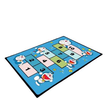 China Wholesale Washable Kids Rugs Printed Alphabet Rug Kid Play Mat For Living Room Carpets And Blankets for sale