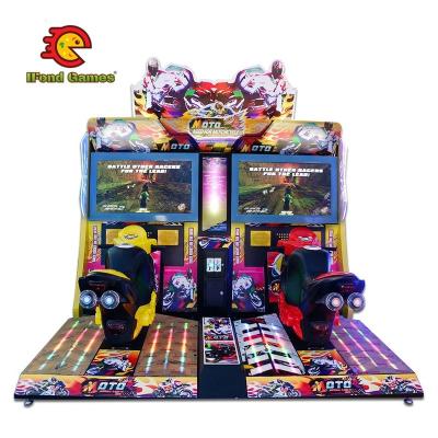 Cina FRP+Steel Motorcycle Racing Arcade Motor Game Machine Super Coin Operated Electronic Bike in vendita