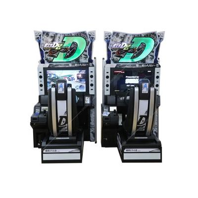 China Coin Operated Initial D 8 Arcade Car Racing Game Metal+acrylic+plastic Electronic Visual Simulator Machine For Game Center for sale