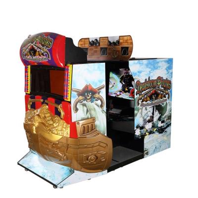 Cina Most Popular 55 Inch Metal+acrylic+plastic Shooting Arcade Video Game Deadstrom Pirate With Seats Invent Game Machine in vendita