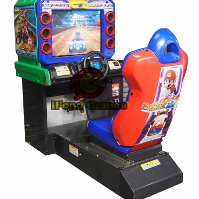 China Super Electric Metal Video Game Accessories Mario TV Game Car Kids Racing for sale