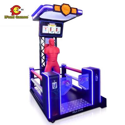 China Wooden+FRP+steel coin operated Boxerr boing machine arcade games machine aracde for sale for sale