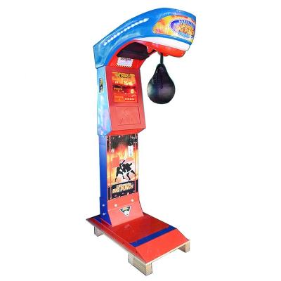 China Wood+acrylic Ultimate Punch Boxing Big Cola / Tag Boxing Machine Electronic Arcade Game For Sale for sale