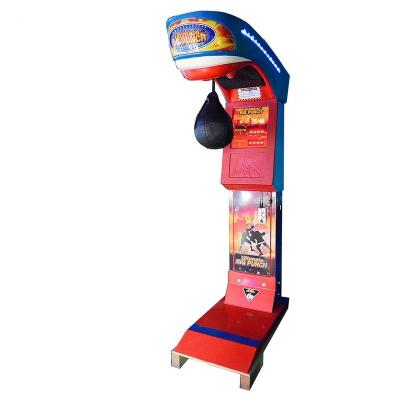 China Wood+acrylic Big Punch Machine Arcade Games Boxing Machine Ultimate Ticket Redemption Machine for sale