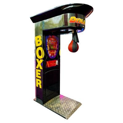 China Coin Operated Metal+acrylic+plastic Machine Arcade Punch Machine Electronic Boxing Game Boxing Machine for sale