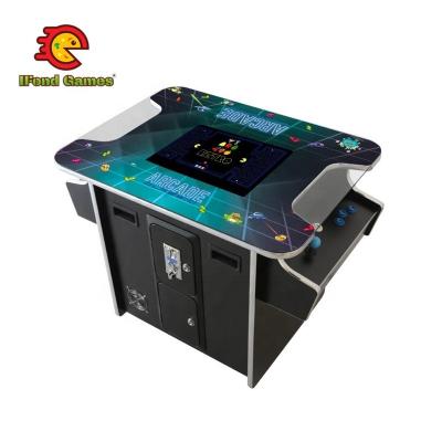 China Wholesale FRP+Steel Retro Cocktail Arcade Coin Operated Cash Box Sit Down Coffee Table Cocktail Game Machine for sale