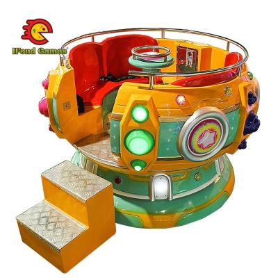 Cina Newest Amusement Park Wooden+FRP+Steel Kids Kiddie Electric Coffee Cup Rides Game For Sale in vendita