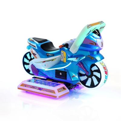 Cina Newest Coin Operated Metal+acrylic+plastic Children's Visual Arcade Ride Crazy Motor Bike Simulator Game Machine For Sale in vendita