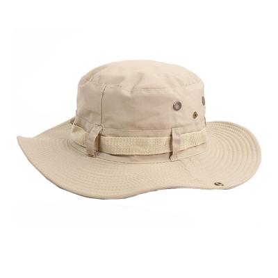 China Fashion \ White Bucket Hat Solid Color Big Brim Outdoor High Quality Warm Comfortable \ Durable Boonie Hat for sale