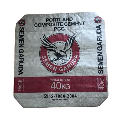 China Recyclable 25kg To 50kg Ad Star Portland Cement 42.5 Price Cement Bag Packing Bag for sale