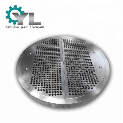 China Refrigeration Parts Customized ASTM All Material Heat Exchanger Forging Tube Sheet for sale