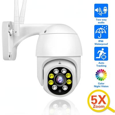 China Waterproof / Waterproof IP Camera 1080P H.265 Wireles Outdoor HD Camera AI Tracking Security CCTV Camera P2P Video Surveillance iCsee APP Cam for sale