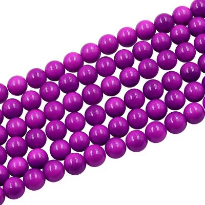 China Garment /Accessories Jewelry DIY//Round Glass Beads Stock Decoration 33 Colors For Sale 8mm Candy Colors Kids Bracelet Accessories Beads For Jewelry Making for sale