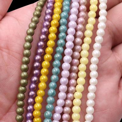 China Garment Beads Manufacturer Stock /Accessories/Jewelry DIY Decoration/For Sale Round Bead 3mm Bead For Bracelet for sale