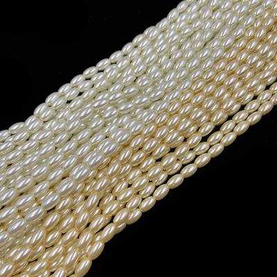 China Garment Stock /Accessories/DIY jewelry decoration/for sale 6x10mm faux rice pearl beads diy for jewelry making for sale