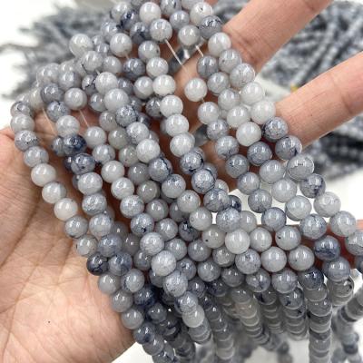 China Garment Stock /Accessories/Jewelry DIY Decoration/For Sale Jade Crunch Beads 6mm Glass Bead Makers Beads For Bracelets And Necklaces for sale