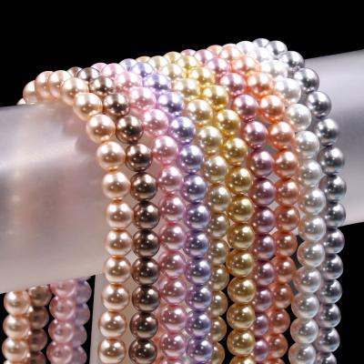 China Garment /Accessories/Decoration 8mm Swar Jewelry DIY/Running Bead Loose ovski Bead For Sale Glass Bead Diy Jewelry Accessory For Women for sale