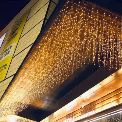 China 3.*3M Outdoor 300LEDS Multicolor LED Christmas Waterfall Curtain Light for sale