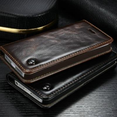 China Retro Import Wallet R64 Luxury Case Leather Phone Case For iPhone 5 /5S/SE Wallet Cell Phone Case For iPhone SE Cover for sale