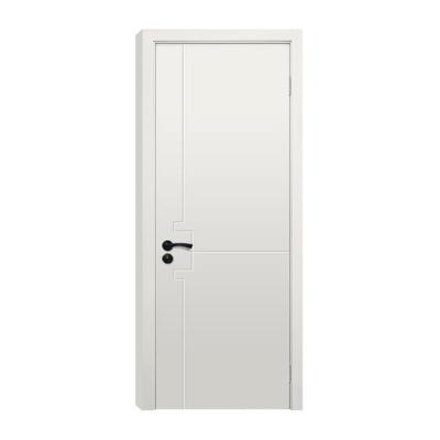 China Wholesale Interior Modern MDF Hollow Core Wooden Doors Turkey Sound Insulation Low Cost Wooden Door for sale