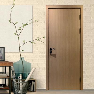 China Modern Finish High Quality Home Hotel Bedroom Sound Proof Wooden Soundproof Door for sale