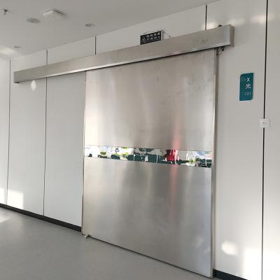 China Auto Service Windproof Lead Radiology Door For X-Ray Room Customized Color Lead Protective Door for sale