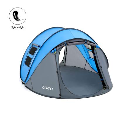 China Extended type automatic set up tent, waterproof easy pop up tent, light weight for camping, hiking and moving for sale