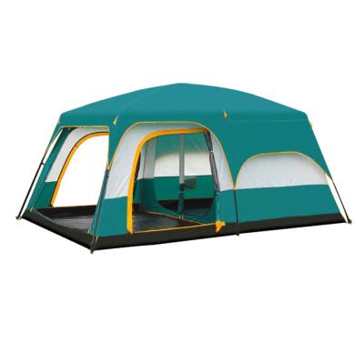 China UV-resistant portable waterproof and windproof ventilation tent for outdoor family camping for sale